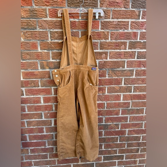 Patagonia Women's Stand Up Cropped Corduroy Overalls Size 8 - Picture 5 of 7